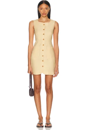 POSSE Emma Button Down Mini Dress in
