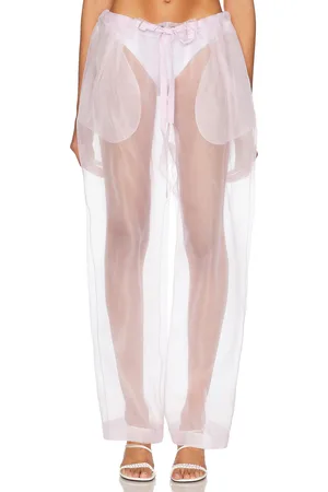 Khaite Trenton Organza Pant in