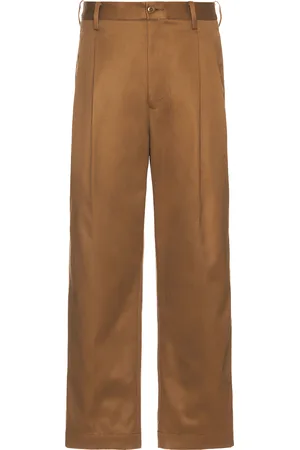 Wacko Maria Double Pleated Chino Trousers in