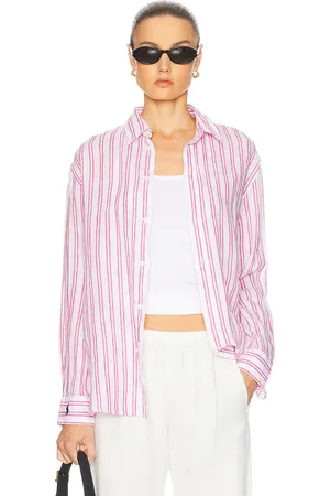 Ralph Lauren Long Sleeve Button Up Sport Top in