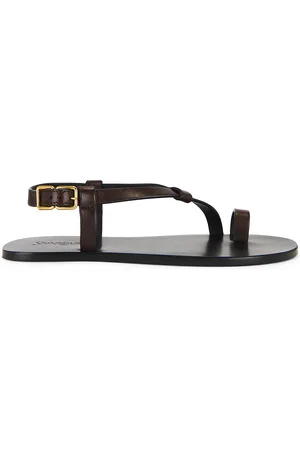 Saint Laurent Party Flat Sandal in