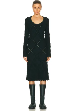 Burberry Long Sleeve Dress in