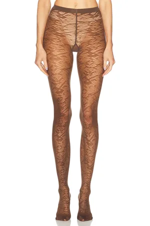 Wolford Snake Jacquard Tights in