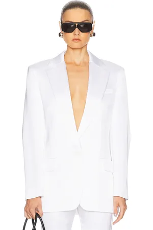 ALEXANDRE VAUTHIER Satin Taiiloring Blazer in