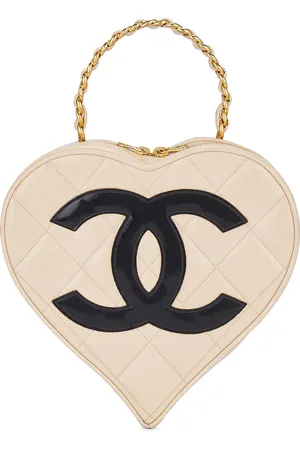 CHANEL Patent Leather Heart Bag in