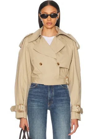 SANS FAFF Chiltern Cropped Trench Jacket in