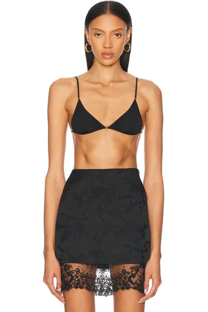 Saint Laurent Triangle Bra in