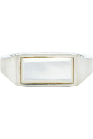 Serge DeNimes Mother Of Pearl Rectangle Ring in