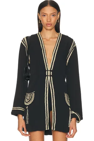 BODE Weedy Crochet Jacket in