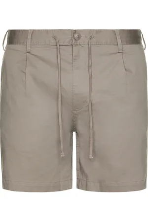ONIA Garment Dye Cotton Drawstring Shorts in