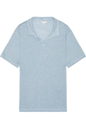ONIA Shaun Linen Polo in