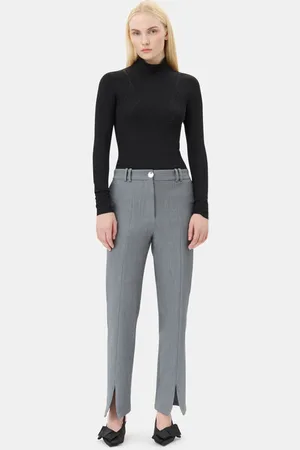 Ganni Suiting Trousers Size 44 Women