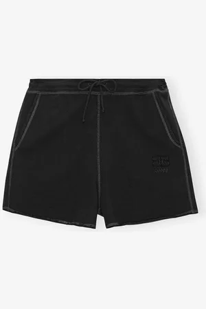 Ganni Isoli Drawstring Shorts in Size XS Organic Cotton Women