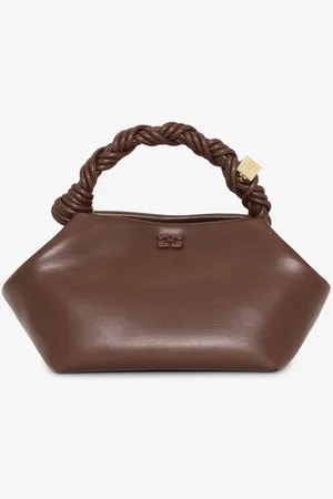 Ganni Small Bou Bag in Chocolate Fondant Women