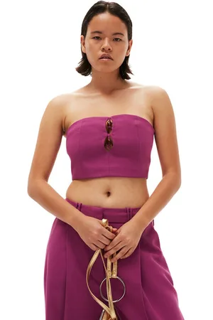 Ganni Summer Suiting Sleeveless Top in Size 6 Women