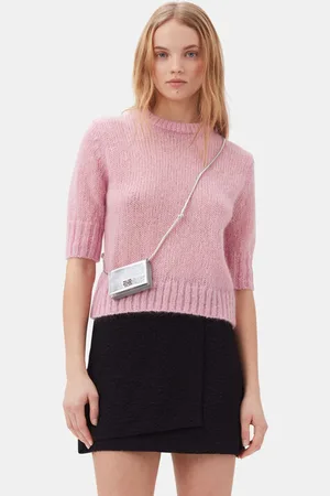 Ganni Bou Wallet On Strap in Women
