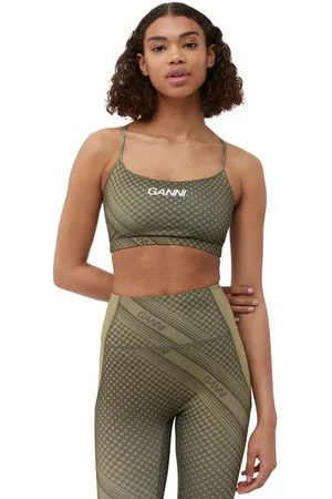 Ganni Active Strap Top in Kalamata Size XS Women