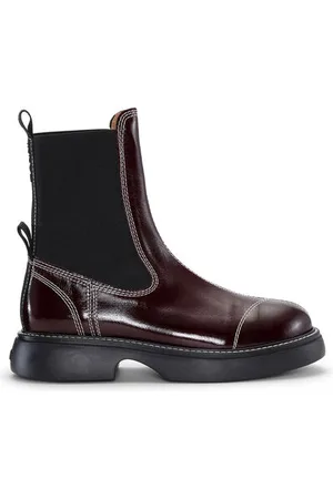 Ganni Everyday Mid Chelsea Boots in Responsible Size 9 Polyester Women