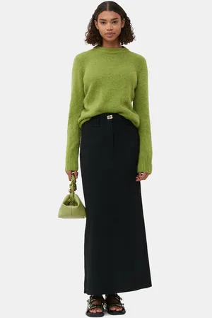 Ganni Light Green Small Bou Bag in Women