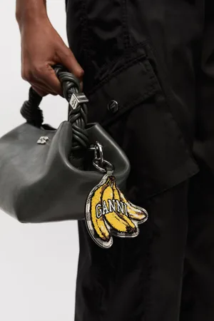 Ganni Banana Keyring in Women