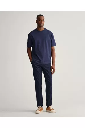 GANT Miehet Slim fit ‑mitoitetut Hallden Tech Prep™ ‑chinot (29/32) Sininen