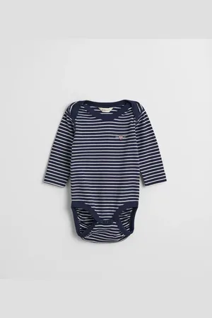 GANT Lapset Baby-malliston raidallinen Shield-body (56)