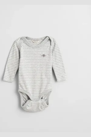 GANT Lapset Baby-malliston raidallinen Shield-body (56)