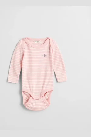 GANT Lapset Baby-malliston raidallinen Shield-body (56)