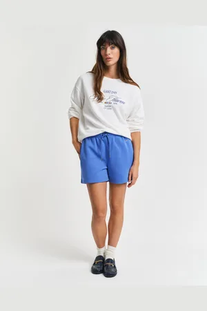 GANT Naiset Regular fit ‑mitoitetut Shield-shortsit (XS)