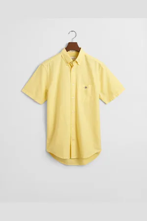 GANT Miehet Regular fit ‑mitoitettu lyhythihainen klassinen oxford-paita (S)