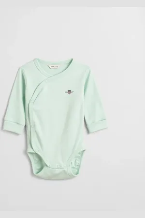 GANT Lapset Pitkähihainen Baby-malliston Shield-body (56)