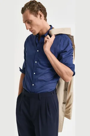 GANT Miehet Regular fit ‑mitoitettu Sunfaded-voileepaita (S)