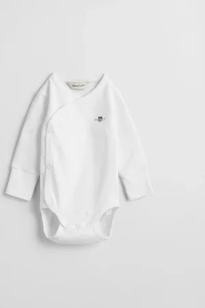 GANT Lapset Pitkähihainen Baby-malliston Shield-body (56)