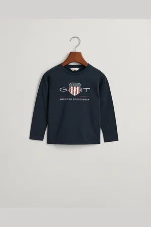 GANT Lapset Kids-malliston pitkähihainen Archive Shield ‑t‑paita (110/116)