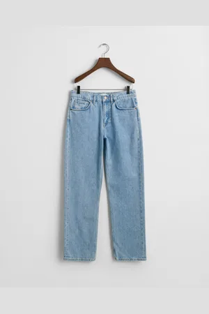 GANT Nuoret Teen Boys ‑malliston relaxed fit ‑mitoitetut farkut (134)