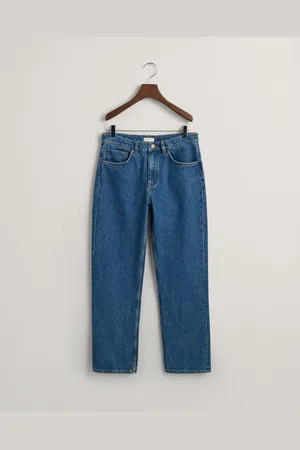 GANT Nuoret Teen Boys ‑malliston relaxed fit ‑mitoitetut farkut (134)