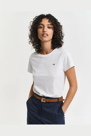 GANT Naiset Shield-t‑paita (XS)