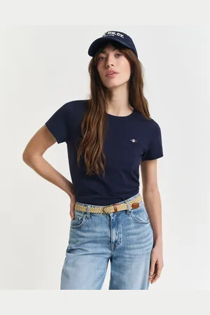 GANT Naiset Shield-t‑paita (XS)