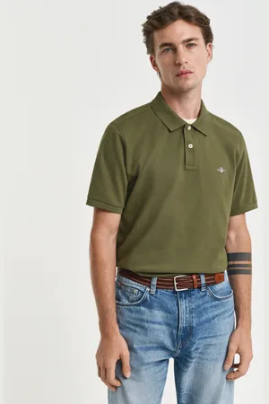 GANT Miehet Regular fit -mitoitettu Shield-pikeepaita (S)