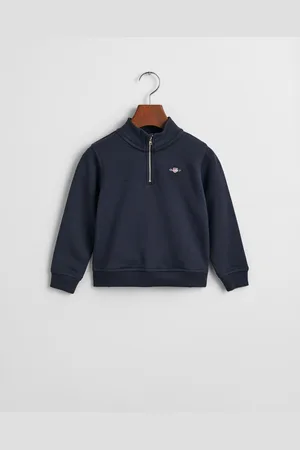 GANT Lapset Kids-malliston Shield-collegepaita, vetoketjukaulus (92)
