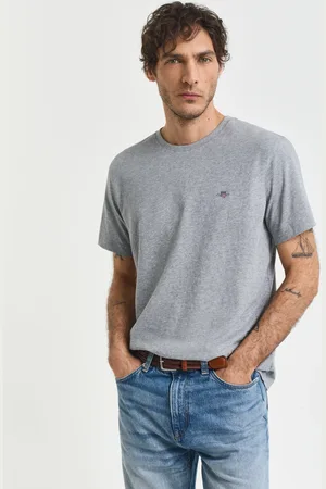 GANT Miehet Regular fit ‑mitoitettu Shield-t‑paita (XS)