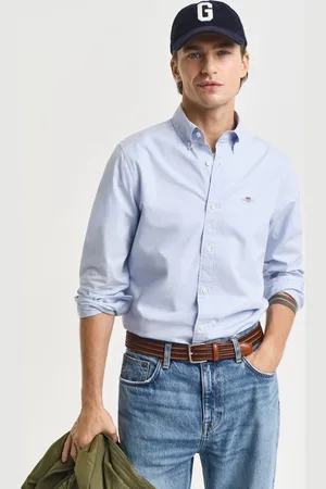 GANT Miehet Slim fit ‑mitoitettu Classic-popliinipaita (S)