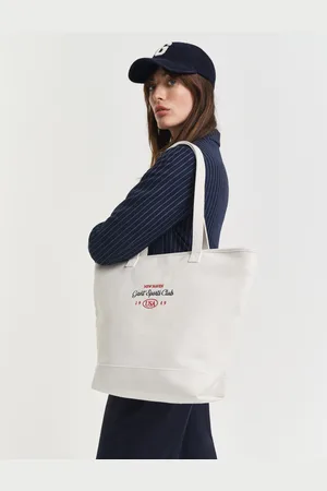 GANT Naiset Puuvillakanvaasikankainen ostoskassi (ONE SIZE)