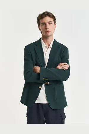 GANT Miehet Slim fit ‑mitoitettu puuvillainen klubitakki (46)