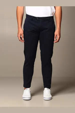 XC Rudolph trousers in slim fit stretch satin