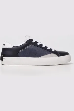 Crime london Sneakers in leather and fabric