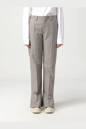 Marni Pants in wool blend with houndstooth pattern