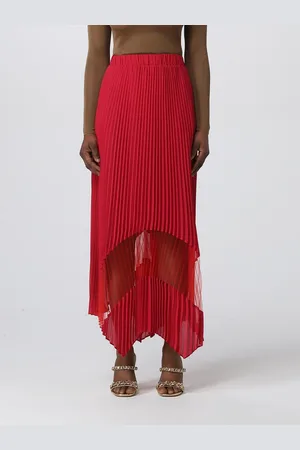 Twin-Set Skirt in pleated fabric