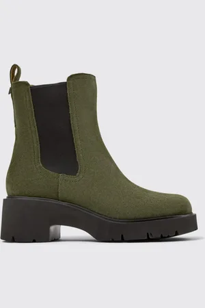 Camper Flat Ankle Boots Woman color