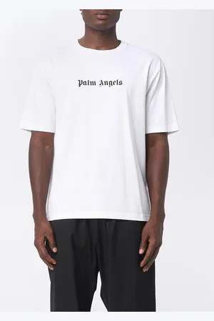 Palm Angels Cotton T-shirt with printed logo